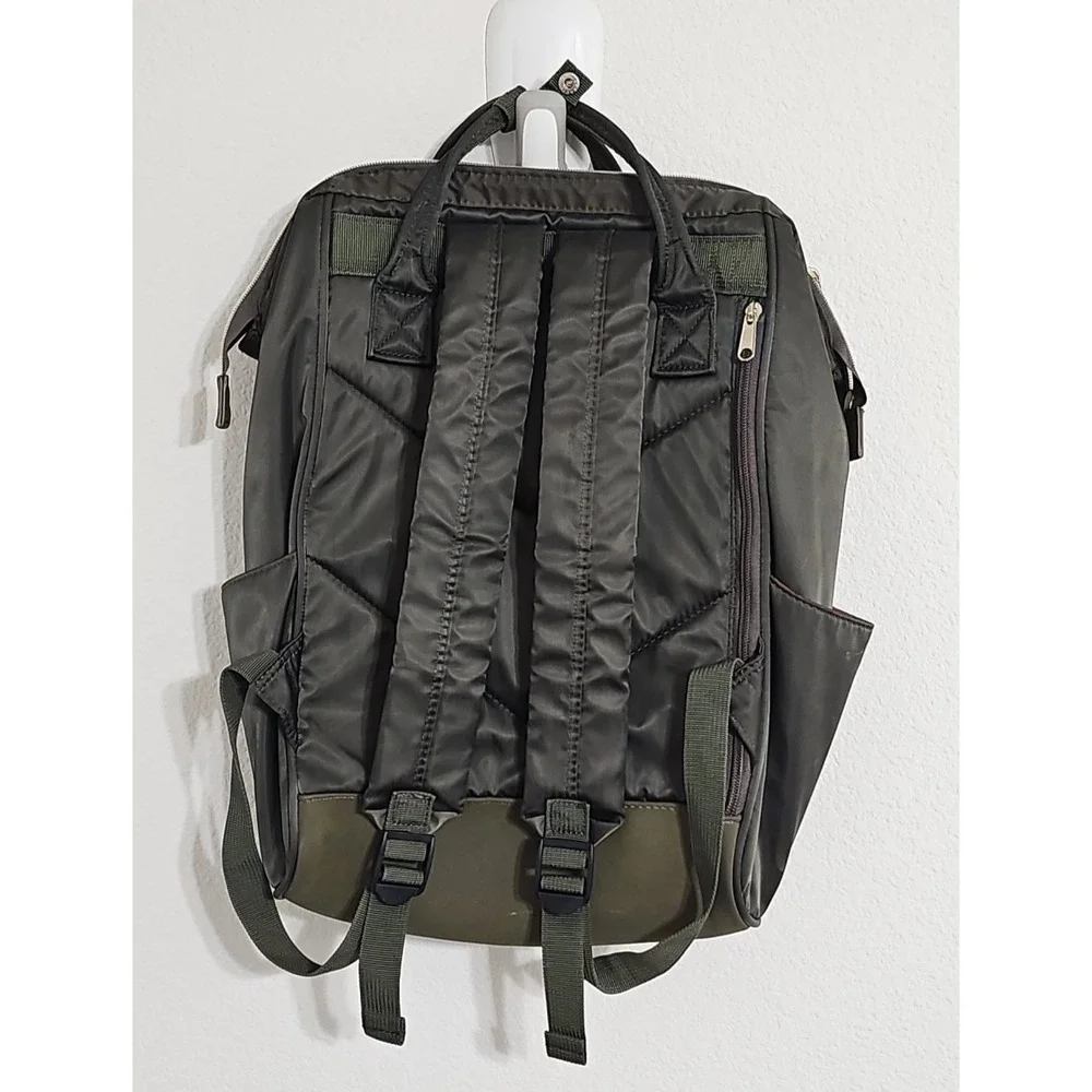 Anello backpack rucksack diaper‎ bag olive green cross bottle series
